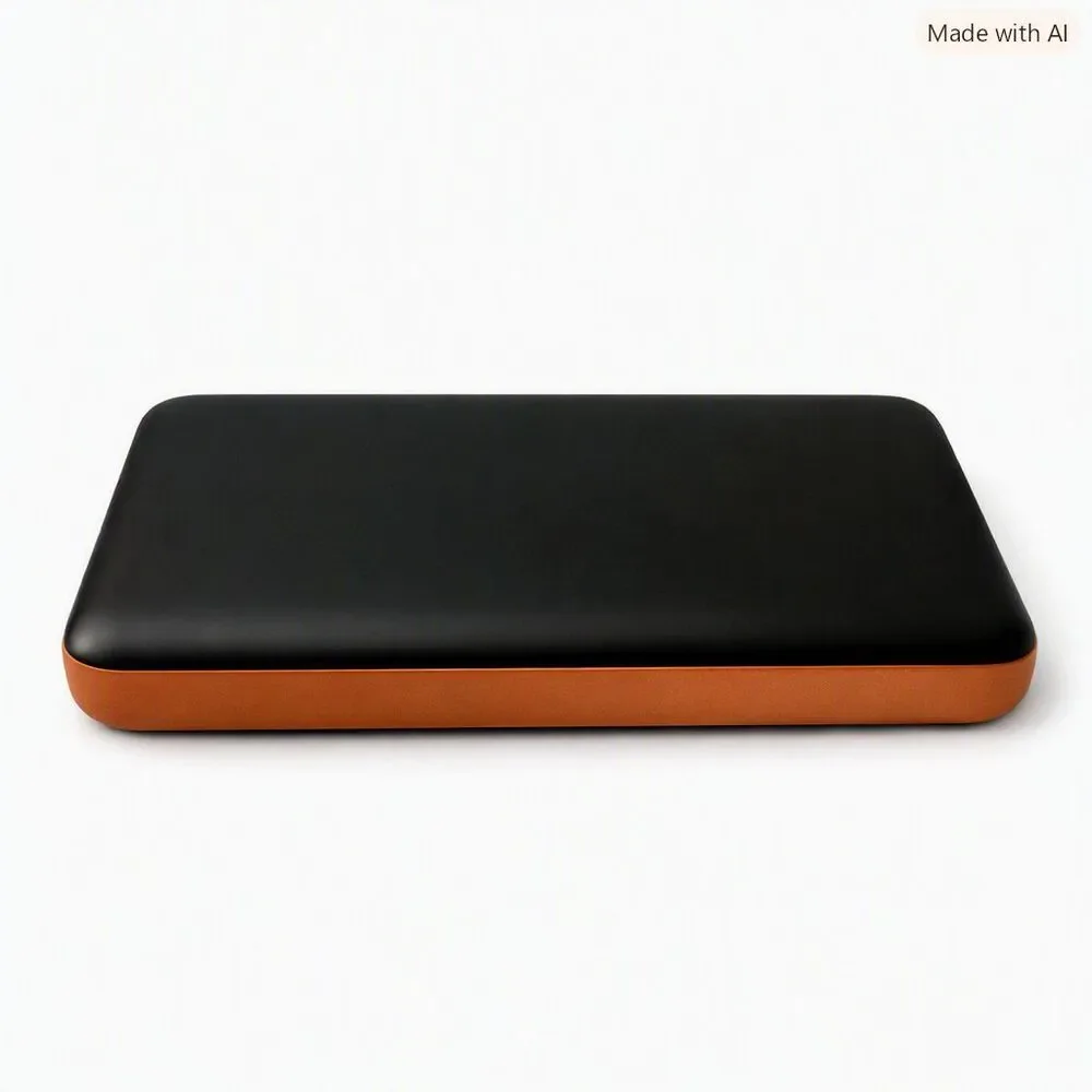 Intertek HX‑160Q2 Ultra Slim Power Bank 3080mAh • Dual USB • Fast Charge • Black